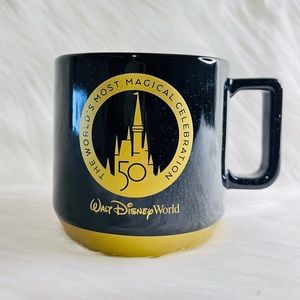 Walt Disney World 50th Anniversary Logo Starbucks Mug